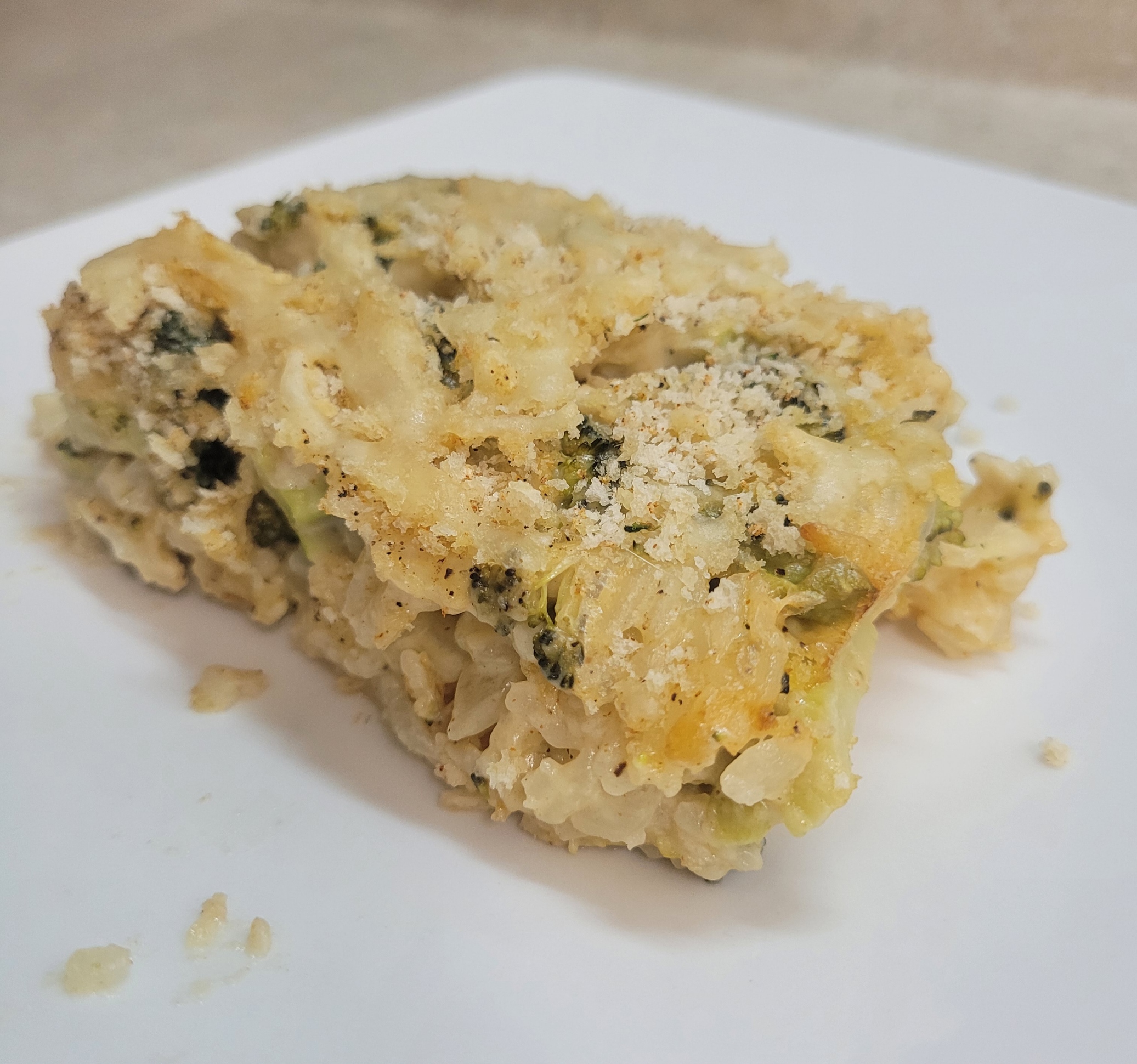 Go-To Cheesy Broccoli Rice Casserole (the second one), Challenge #5
