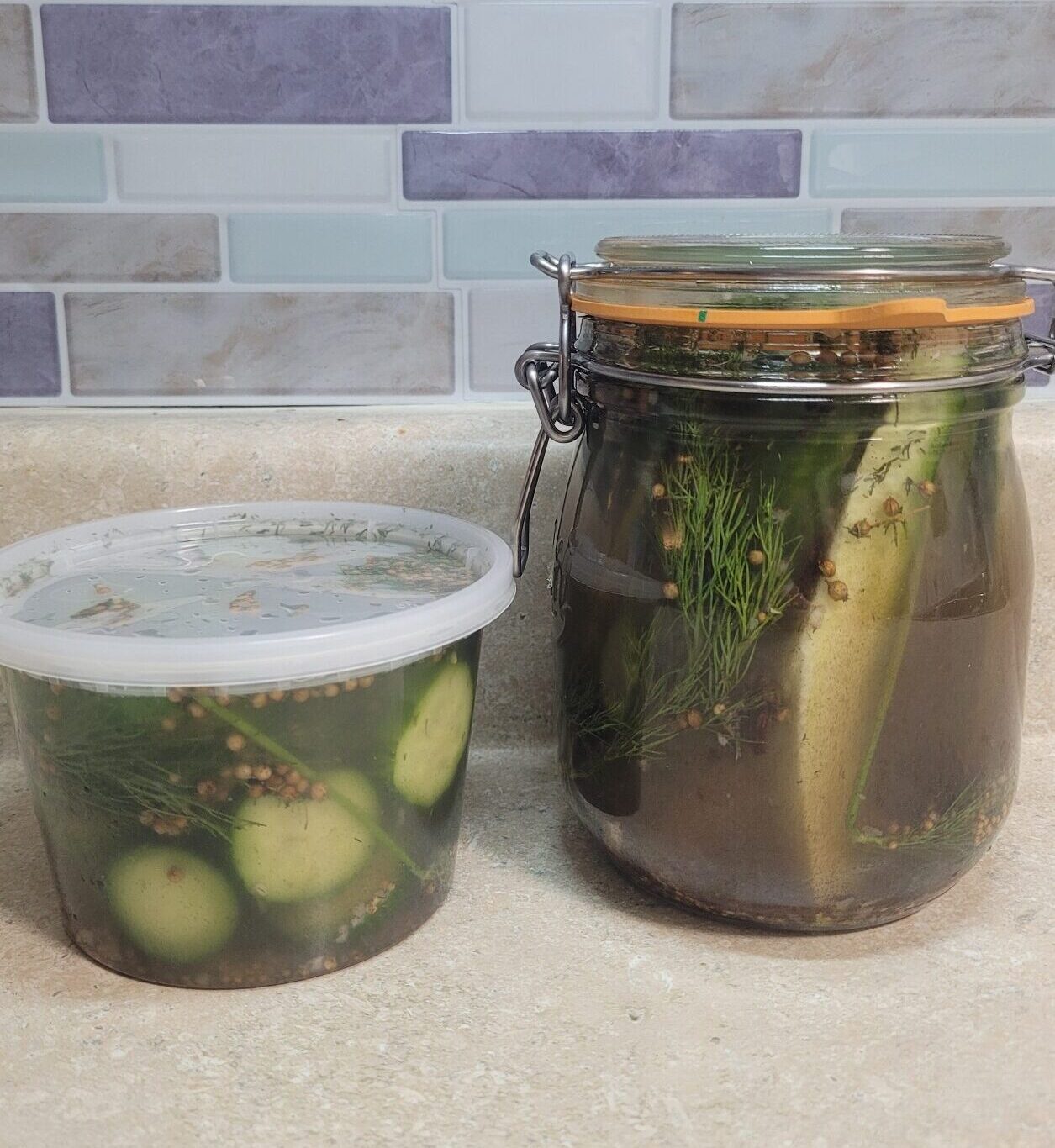 Pickles in the Refrigerator – No Canning, No Sodium, Challenge #9