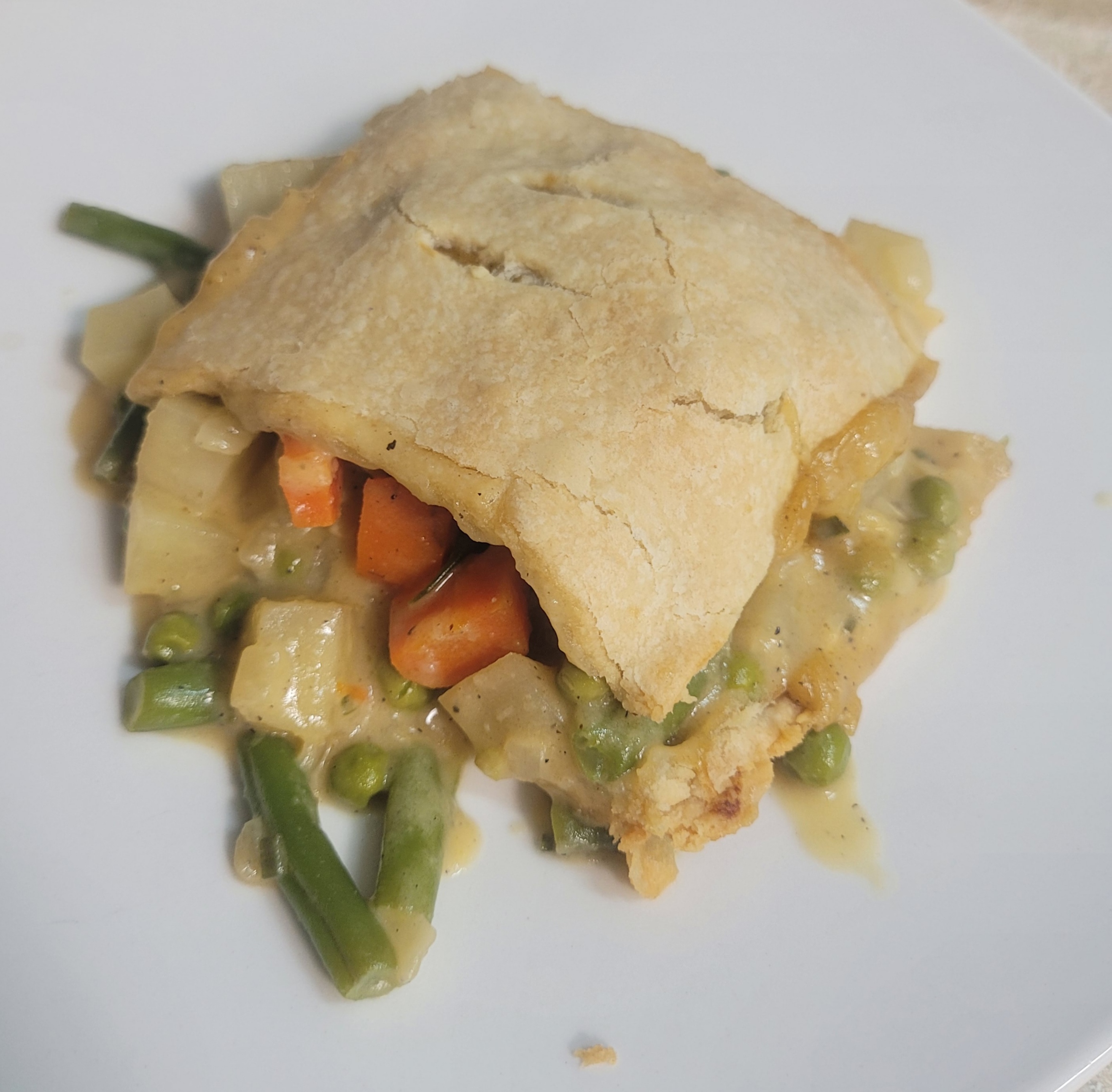 Vegetable Pot Pie from Scratch (Except the Crust), Challenge #11